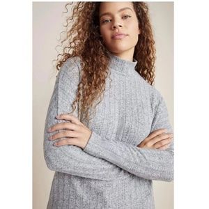 Anthropologie grey tunic